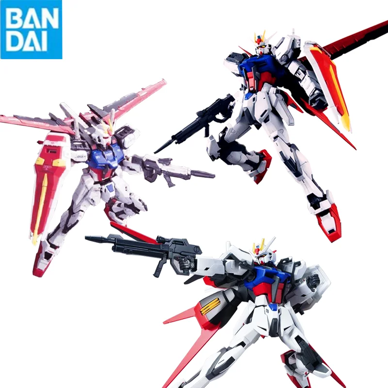 

Bandai Gunpla Gat-X105 Aile Strike Gundam Series Assembly Model Movable Joints High Quality Collectible Toys Models Kids Gift