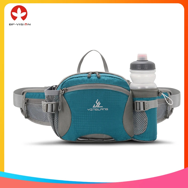 

Multifunctional Sports Waist Bag Single-shoulder Crossbody Pack Outdoor Hiking Fanny Pack Ultra-light Waterproof Bottle Case