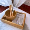 5/7/11PCS Japanese-style SPA Wooden Bamboo Skin Care Tool Set For Facial Mask Tools DIY Homemade Face Care Facial Mask Tool 2