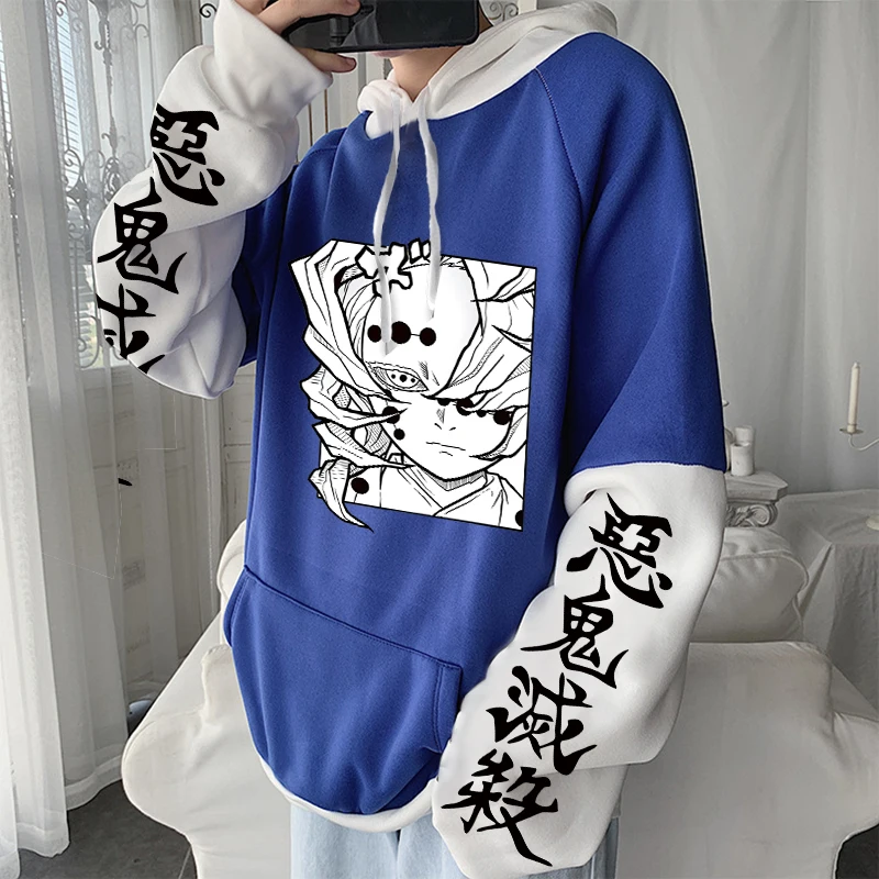 Anime Demon Slayer Rui Hoodies Harajuku Kimetsu no Yaiba