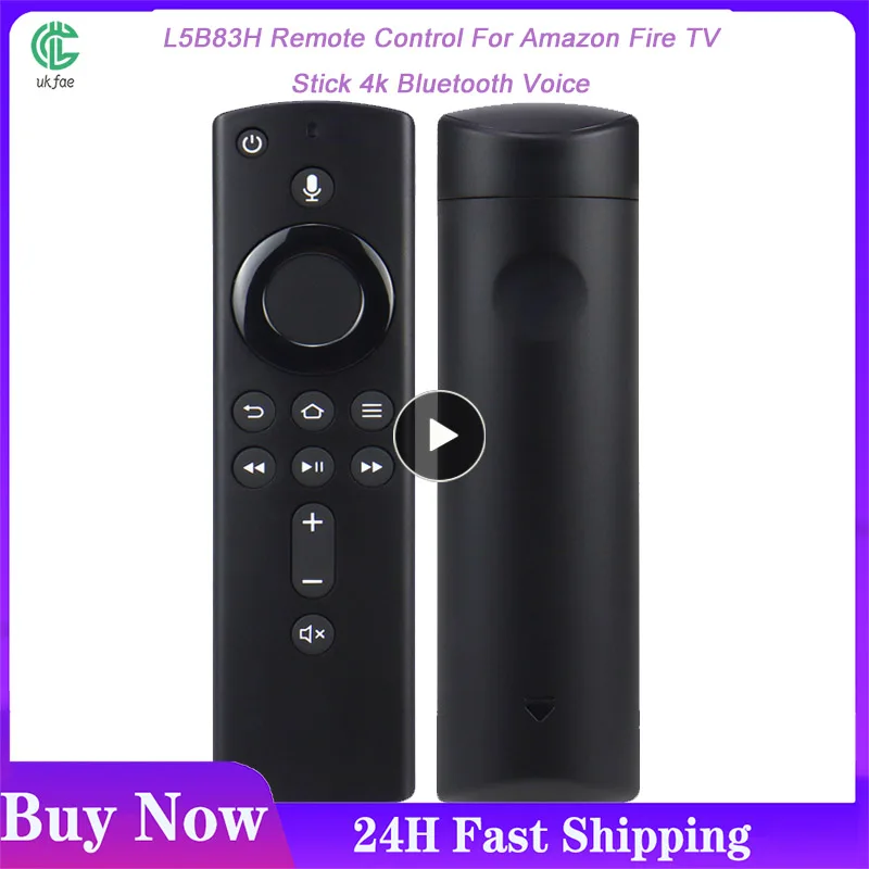 Telecomando 4K L5B83H Per Amazon Fire Tv Stick Media Box Voice Con Alimentazione E Controllo Del Volume Fit Telecomando Sostitutivo