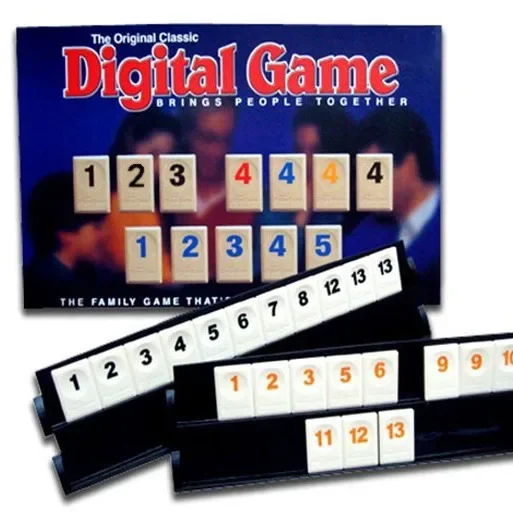 Mahjong Standard Edition Pull Number Game Cards Leisure Party Board Game Puzzle Toy