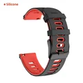 Silicone Black Red