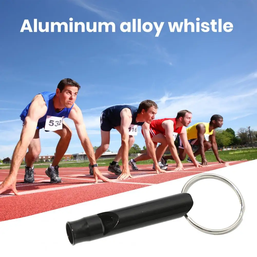 

3Pcs Keychain Whistles Useful Wide Application High Decibel Camping Supplies Emergency Whistles Training Whistles