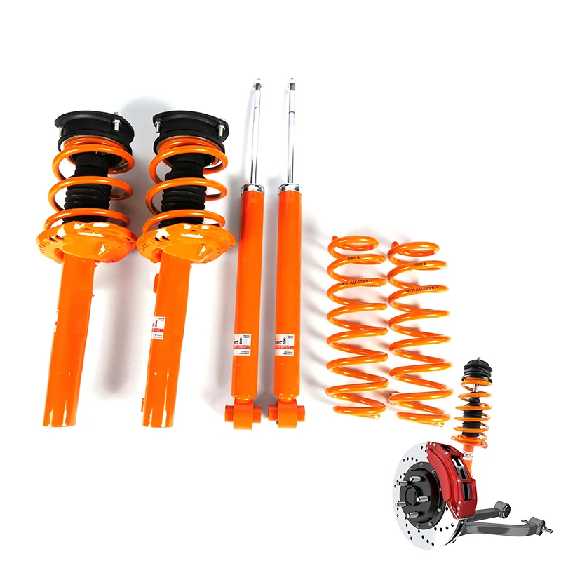

High performance automotive shock absorbers - Complete structure adjustable shock absorbers