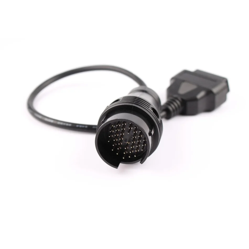 For BENZ 38Pin To OBD2 16Pin Diagnostic Adapter OBD2 Connector For MB 38 Pin To 16 Pin OBD2 Cable For MB Series 3