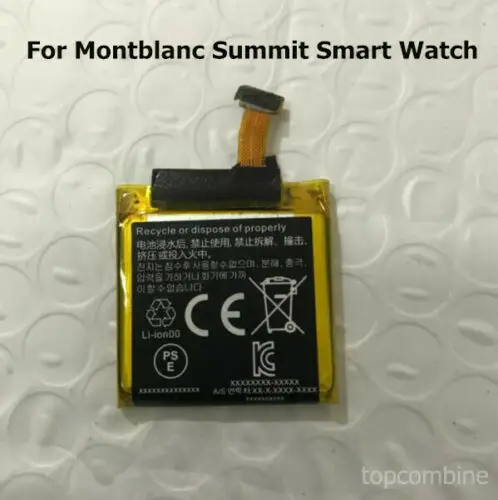 Nuova Batteria Per Accumulatore Smart Watch Montblanc Summit 3.8V 300Mah Batterie Di Ricambio