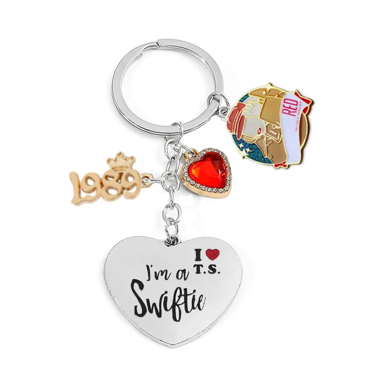 Tay-lover Taylor Swift,Taylor Swift 1989,Taylor Swift Gifts,Merch Keychain I'm A Swiftie Gift for Fans Teen Girls Daughters Women's Cute Keychain