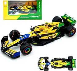 Bburago 1:43 McLaren F1 Racing Car Diecast Collectible Toy (Regular No.4)
