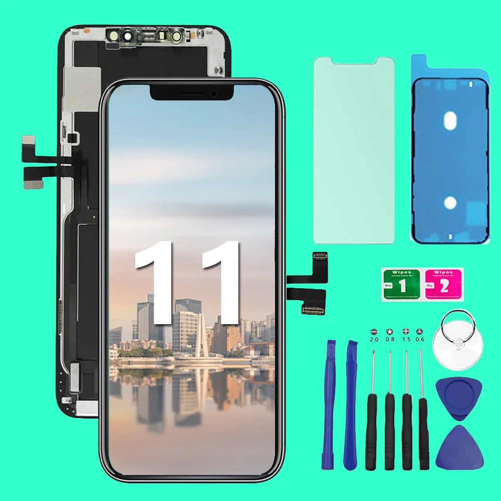 Oled Pantallafor Iphone 11 11 Pro Schermo Oled Display Lcd Touch Screen Digitizer Assembly Per Iphone 11 11 Pro Replaceme