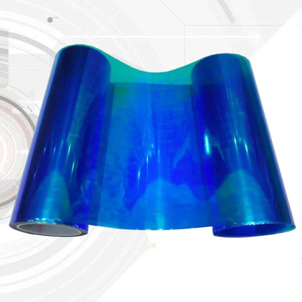 

Блестящая наклейка для автомобиля, противотуманная лампа, задний фонарь, ТИНТ, виниловая пленка, лист светильник (темно-синий)