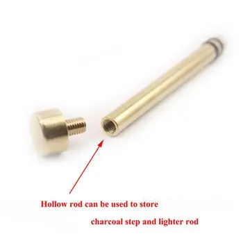 Metal Fire Piston Fire Starter Piston Fire Starter Camping Fire Starters Outdoor Camping Gear Metal Fire Rod For Survival Hiking 5