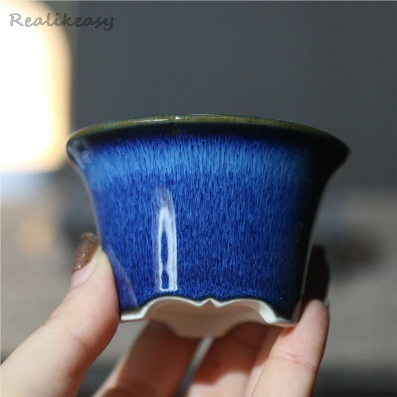 

Круглый цветочный горшок из китайского фиолетового песка, керамический горшок бонсай, маленький глазурованный Мини цветочный горшок, домашний декоративный цветочный горшок для суккулентов LF453