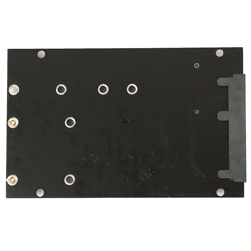 PC 노트북용 컨버터 카드, M.2 NGFF MSATA SSD, 2.5 인치 SATA 3.0 어댑터, 2 인 1