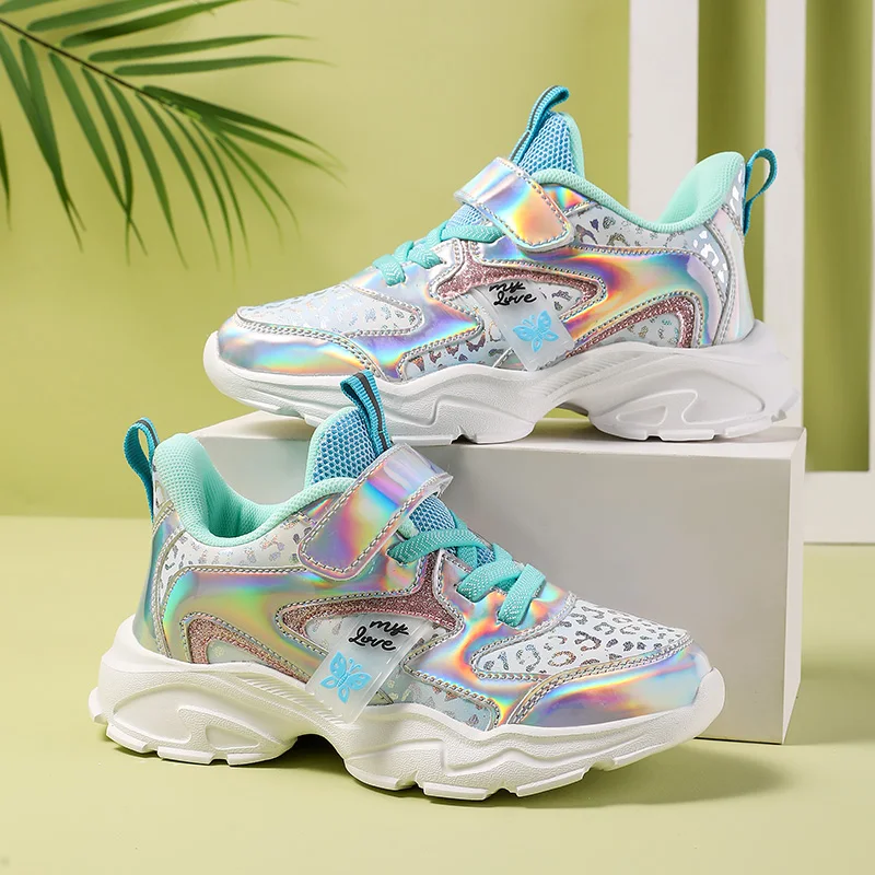 

Spring New Girls' Sneakers Girl Running Student Autumn Girls' Casual Sports Shoes School Sneakers Pink Chaussure Enfant Fille