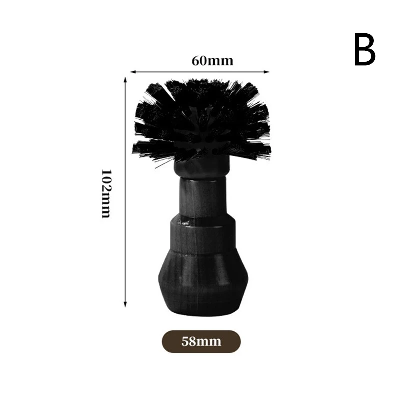 فرشاة تنظيف القهوة الخشبية 51/54/58 مم - أداة إزال...