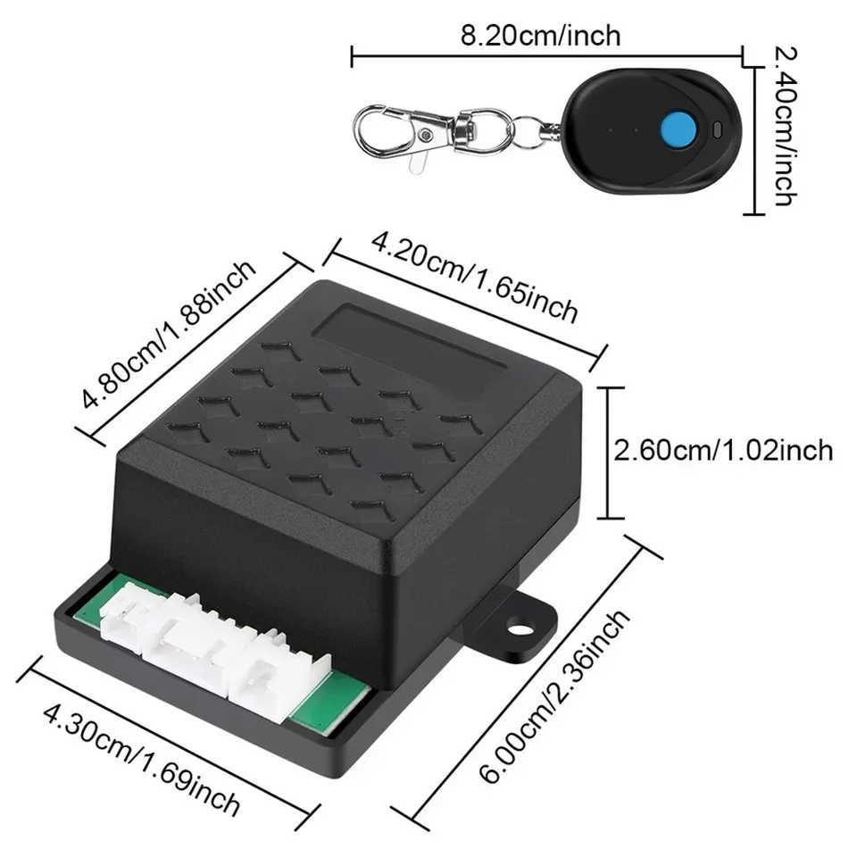Auto Alarmsysteem, Diefstal Preventie Alarm, 12v Auto Alarm Siren, Diefstal Apparaat, Afstandsbediening Auto Alarm, Verstelbare Gevoeligheid Alarm, Luid Geluid Auto Alarm, Clear Sound Diefstal
