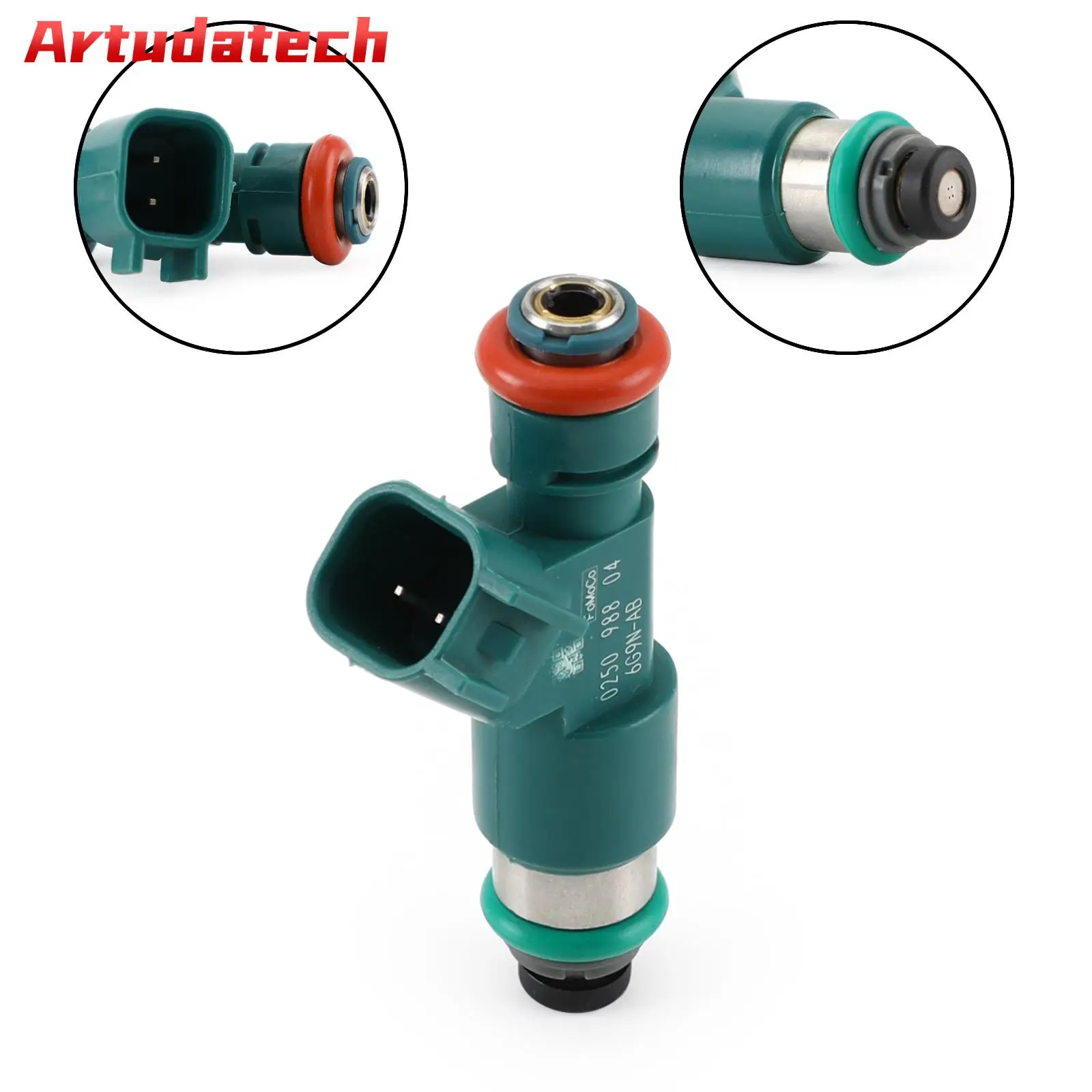 

Топливные форсунки Artudatech для Volvo S80 2007-2014 6G9N-AB, автозапчасти, 1 шт.
