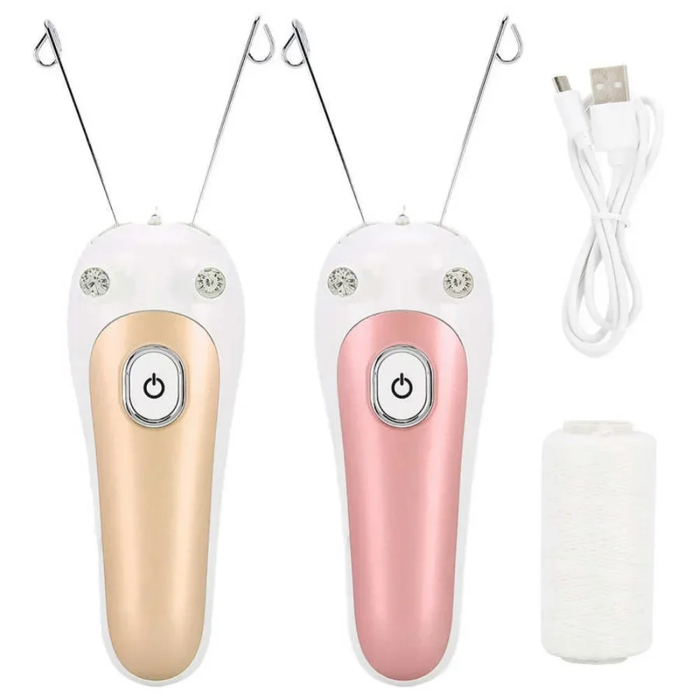 Electric Hair Remover Body and Face Hair Remover Cotton Thread Hair Remover SB Rechargeable Female Mini Hair Remover Beauty Care 5