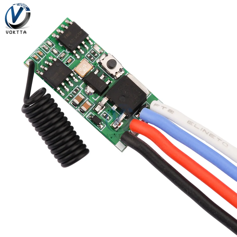 DC Motor Speed Controller Driver Board Wireless Remote Governor PWM Speed Control Dimming Module