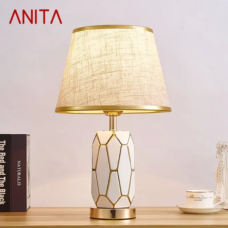 Contemporary Ceramic LED Table Lamp 1