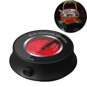 220V Mini Electric Stove Boiling Water Stove Household Tea Making Machine Multi-function Coffee Tea Heater Heating Stove 800W 1