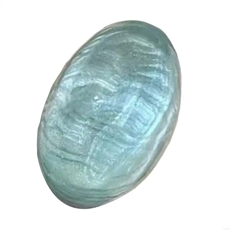 Eleganter Plastikring mit schillernden Innerglaze bequeme Passform für lässige oder formelle Anlässe Y08E – Detail 7
