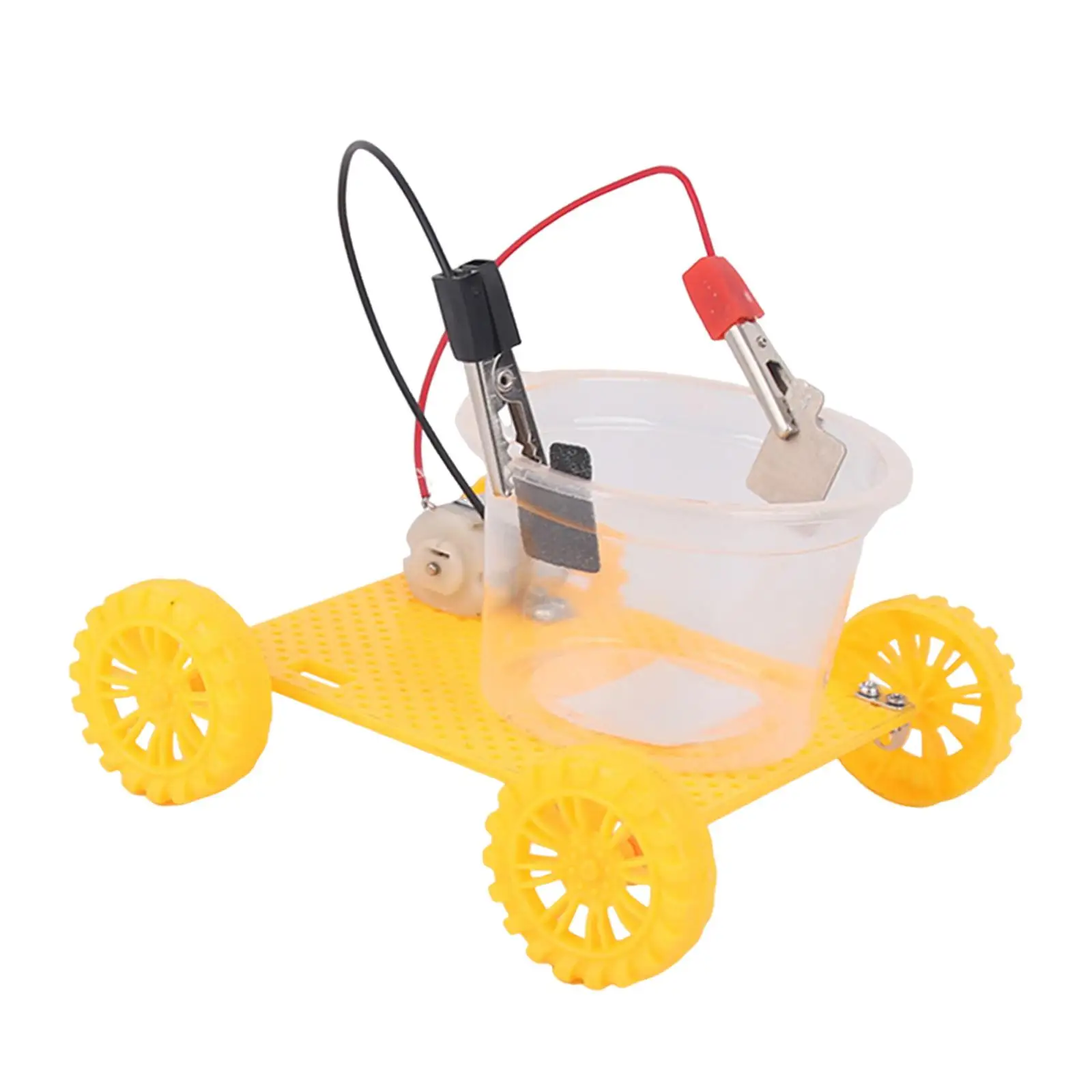 Salt Water Power Car Science Toy Kit Teaching Materials Scientific Educational Puzzle for Ages 6+ Year Old Student Teens School