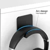 Universal Headphone Stand Adhensive Plastic Wall Mount Hanger Under Desk Headset Rack Holder Support for Gaming Earphone Bracket 4 Universal Headphone Stand Adhensive Plastic Wall Mount Hanger Under Desk Headset Rack Holder Support for Gaming Earphone Bracket 4