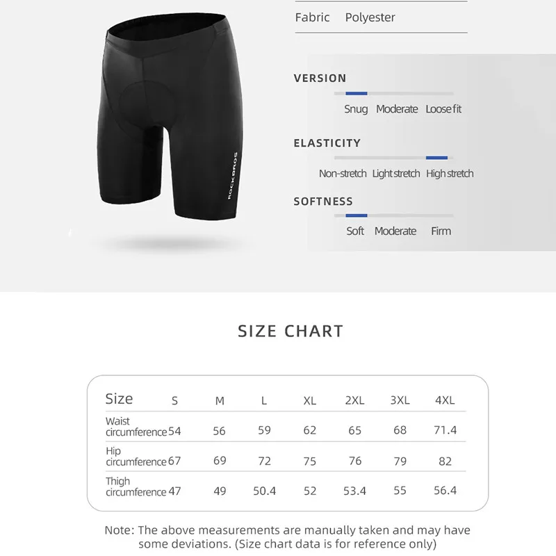 Cycling Shorts Summer Breathable Shock Absorption Cool Wicking for Men Women