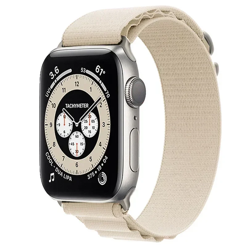 thumbnail image 1 of Correa Alpine Loop para Apple Watch Ultra 2, banda de 49 mm, 44 mm, 45/41 mm, 42 mm, 38/40 mm, 44 mm y 46 mm, pulsera para iWatch Serie 10, 9, 8, 7, 6, 5, 4, SE 3, 1 of 5
