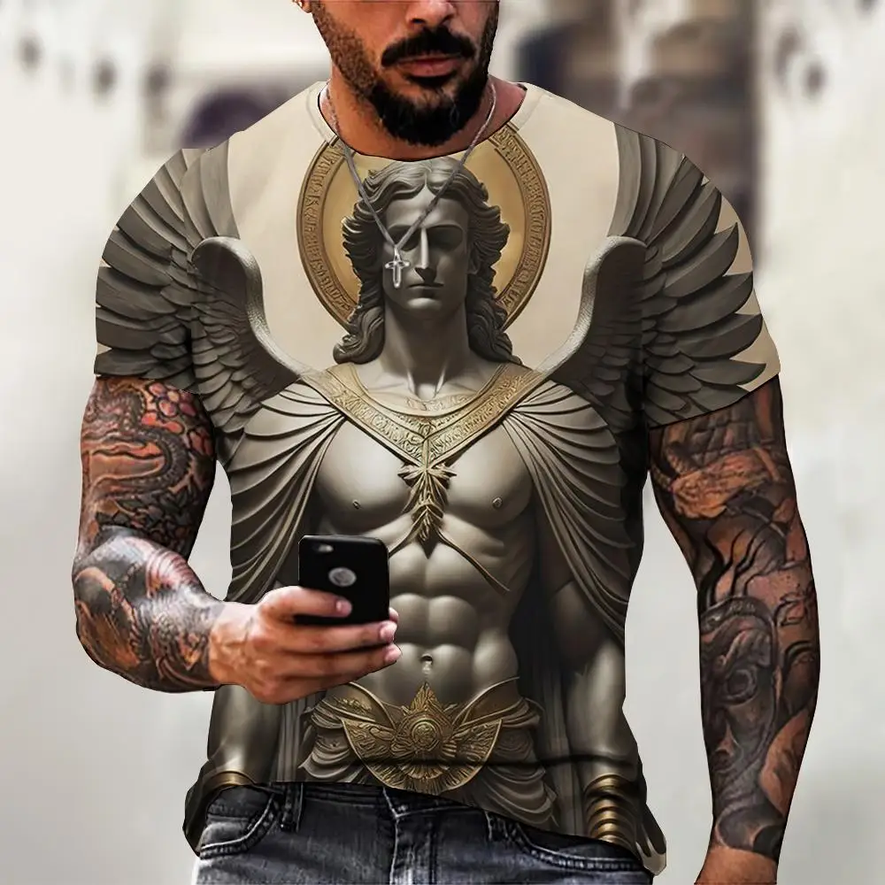 Рисунок 3 - Футболка мужская с 3D-принтом греческой скульптуры
