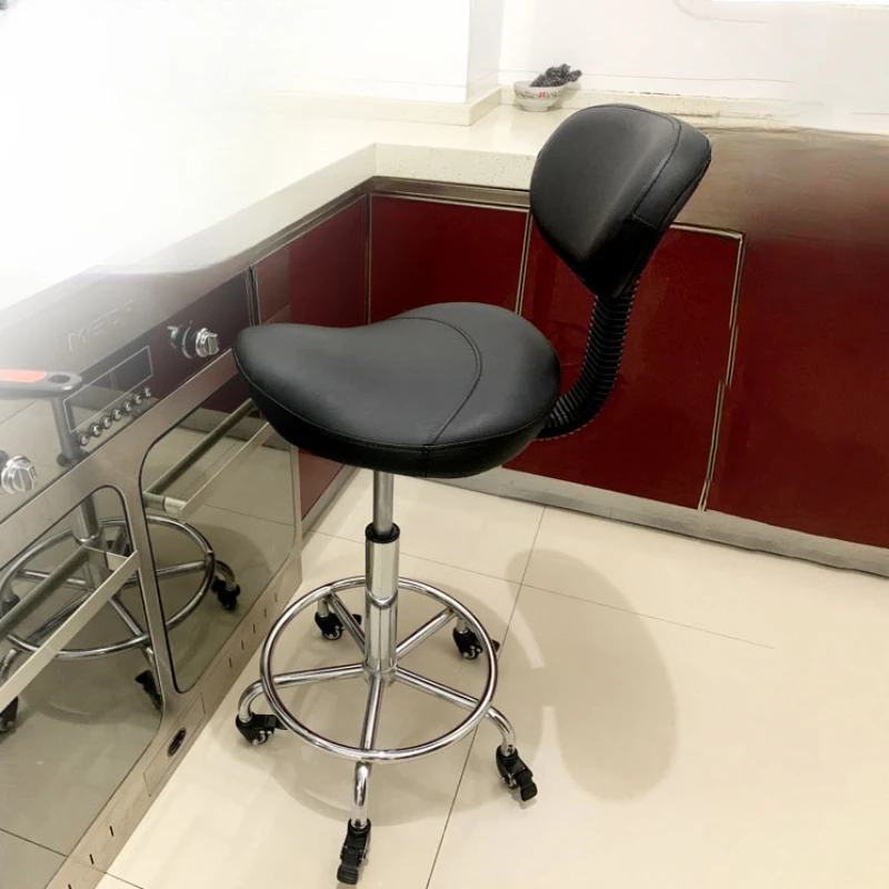 Tattoo Wheel Barber Chairs Makeup Ergonomic Swivel Manicure Office Barber Chairs Professional Cadeira Salon Furniture MR50BC