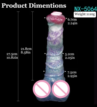 Giant Horse Dildo Realistic Penis Cock Female Masturbator Animal Dildos Fast Orgasm Anal Toys for Men Sex Toy for Women Lesbian 4