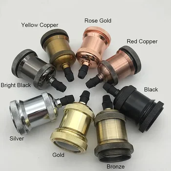 거치대 레트로 에디슨 장식 램프 소켓, 거실 다이닝 룸 침실용, 드롭 쉽, E27, 250V, 250W