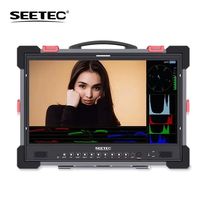 SEETEC P215 PRO-CO 21.5 inch 1000nit High Bright Portable Protective Broadcast Monitor 3G-SDI Full HD 1920x1080