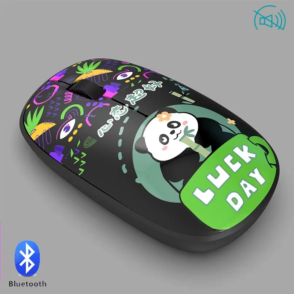 High-Quality Wireless Silent Bluetooth Cartoon Mouse