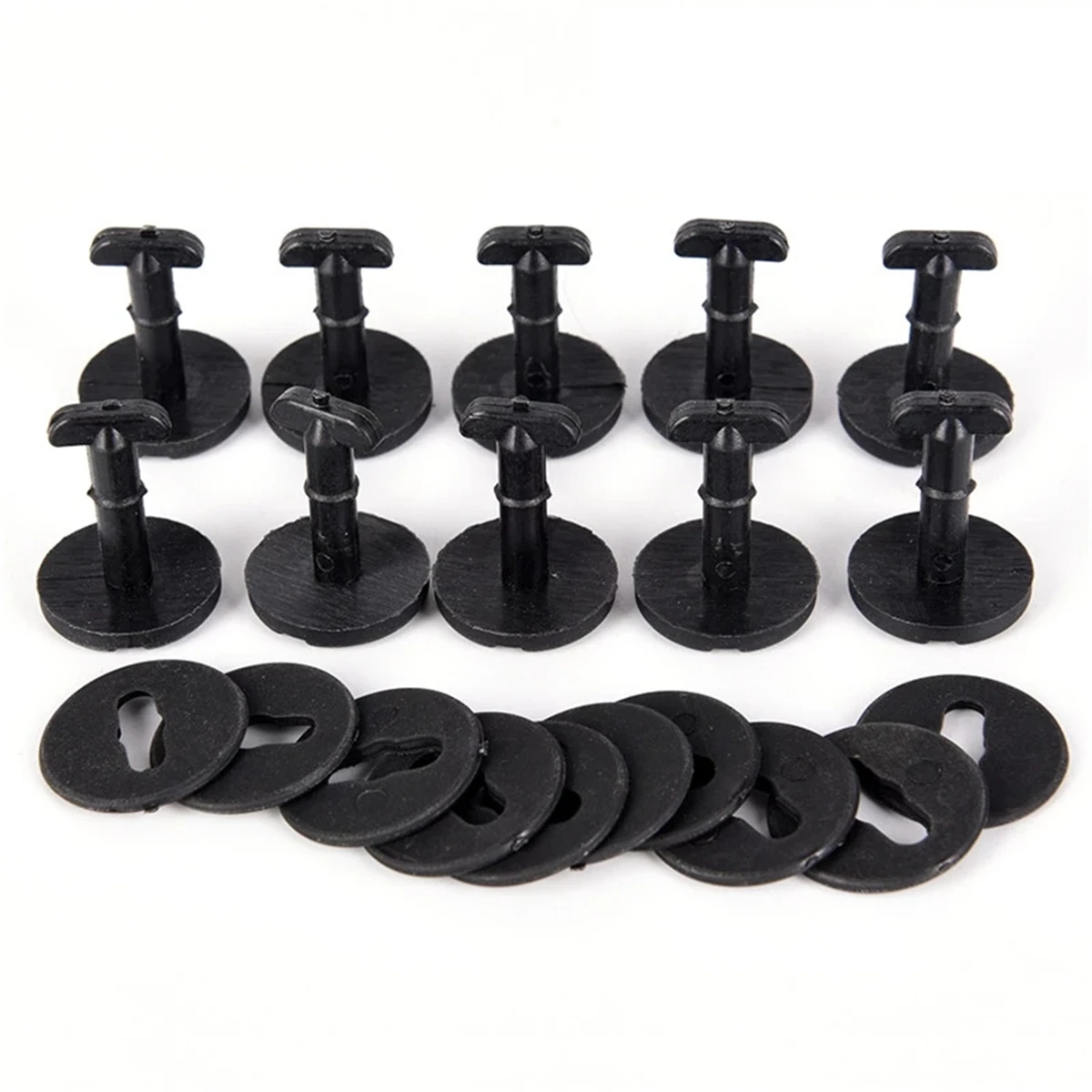 BMW 10 Clips fixation tapis de sol Sans Rondelle BMW E39 E46 E38 E39