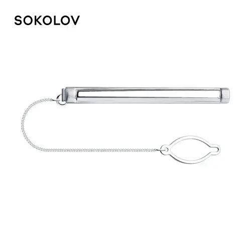 Зажим SOKOLOV из серебра