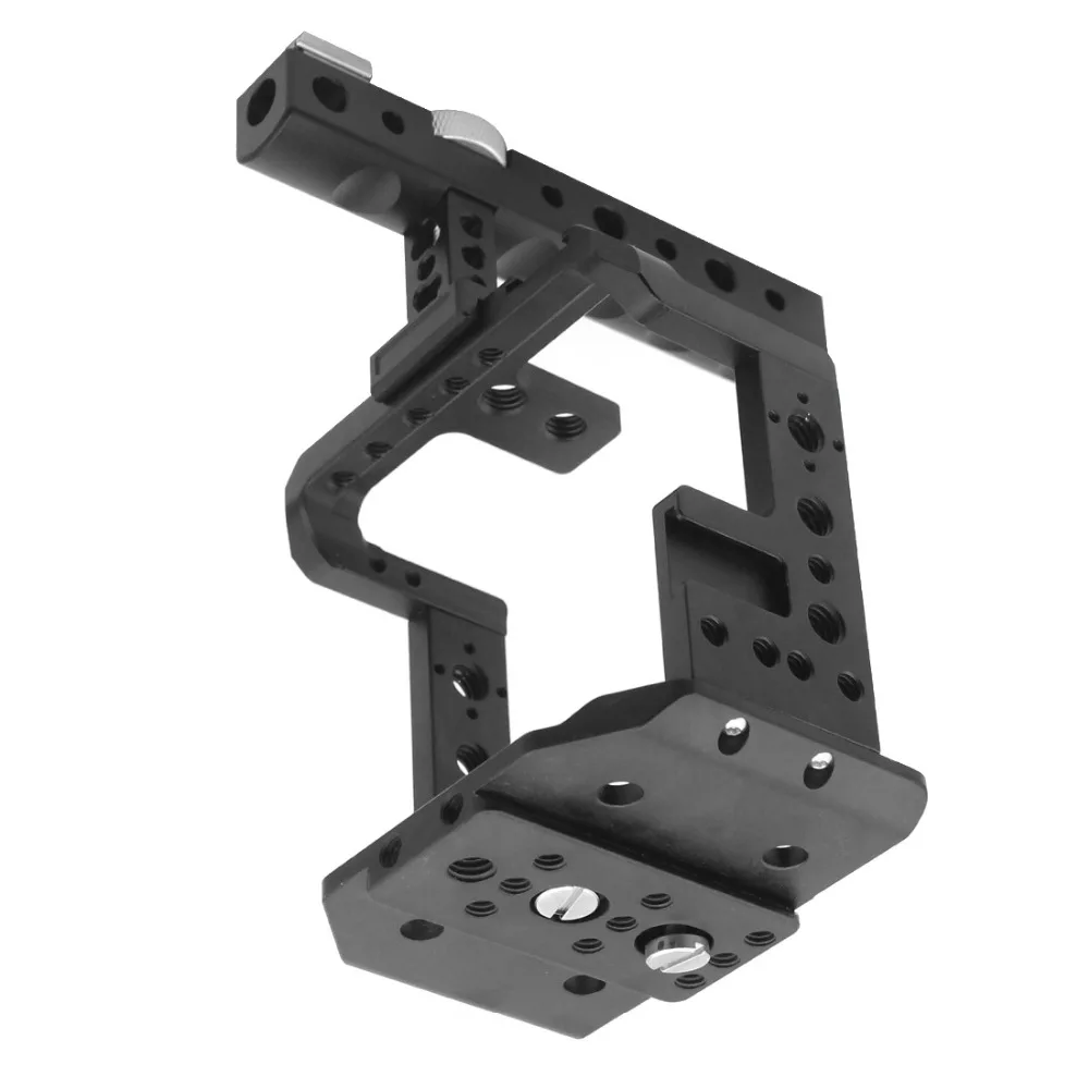 Aluminium Video Kamera Käfig Montieren Stabilisator Rig mit Top Griff Für Z CAM E2 E2-S6 / F6 / F8 4K Kino Kamera Protector – Detail 7
