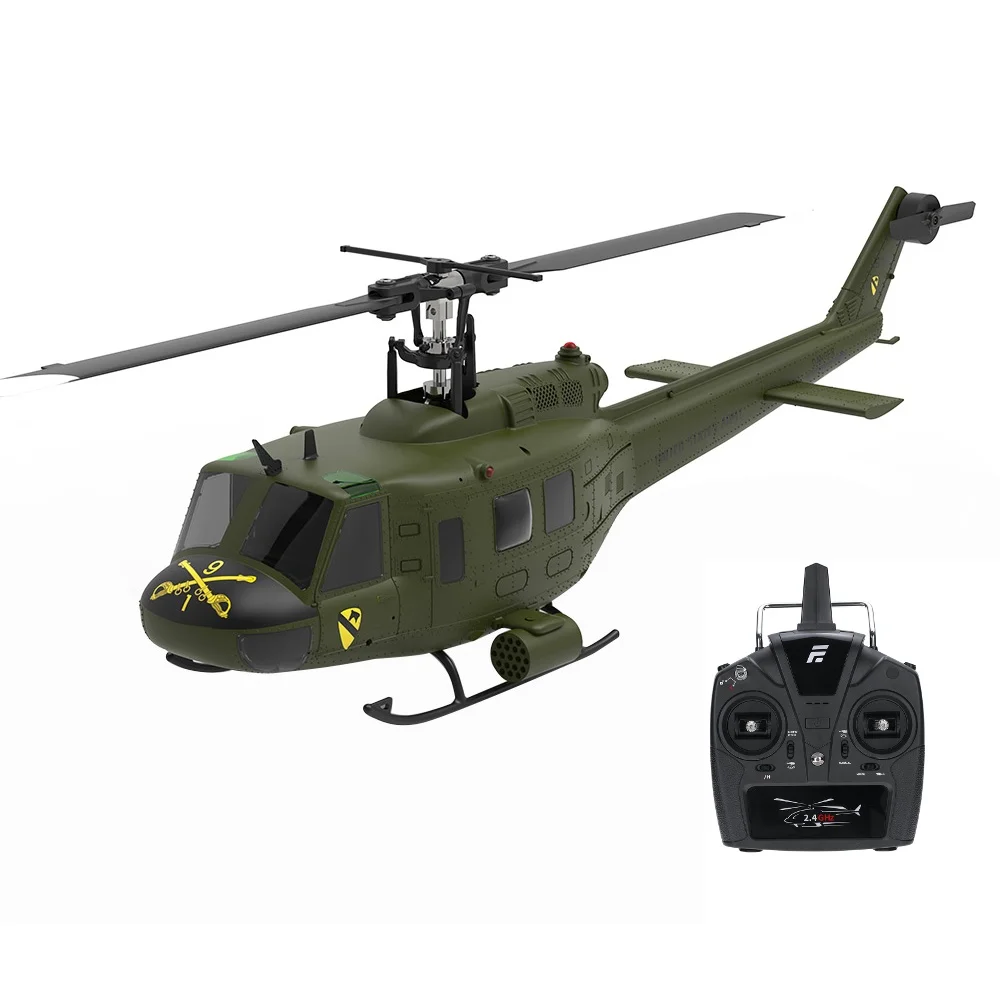 Eachine-rc-ヘリコプターe190, 1/34 uh-1 huaweiスケール,2.4g