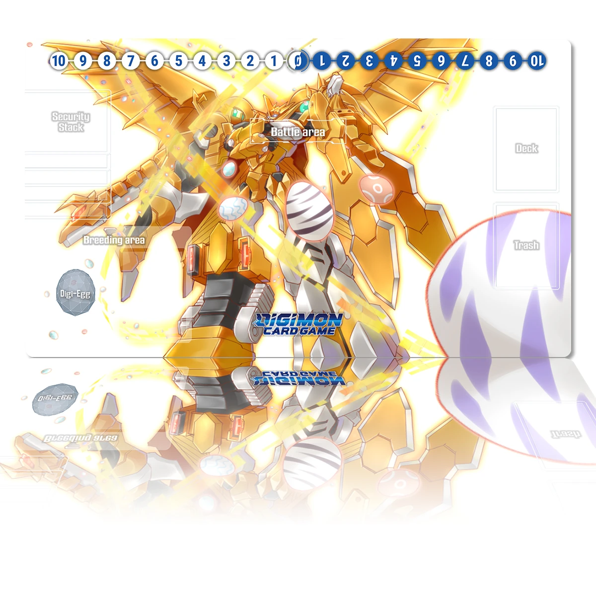 Digimon Playmat Shoutmon Ex6 Dtcg Ccg Board Game Trading Card Game Mat  Anime Mouse Pad Desk Mat Gaming Accessories Zones & Bag - Mouse Pads -  AliExpress