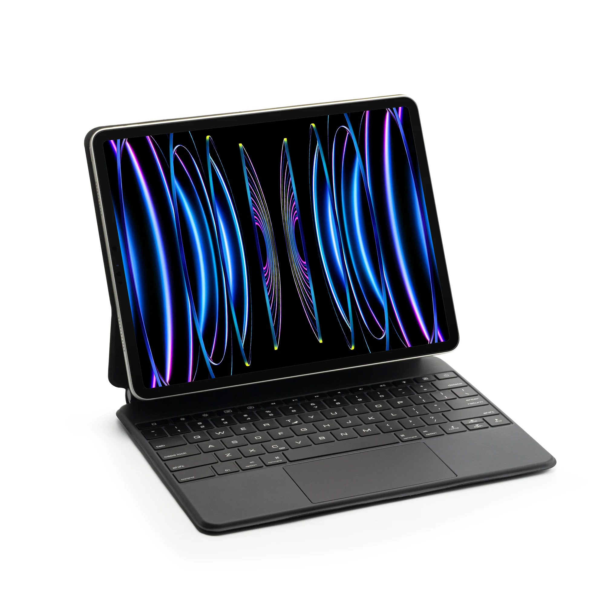 Backlit Magic Keyboard for Ipad Pro 11 12.9 Ipad Air 4 5 Magnetic Floating Teclado BT Keyboards with Trackpad Tablet