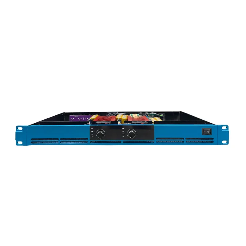 PX1600 디지털 파워 앰프 2/4채널 1600W 전문 오디오 앰프 1U 서브우퍼 앰프 클래스 D 라인 어레이 스피커