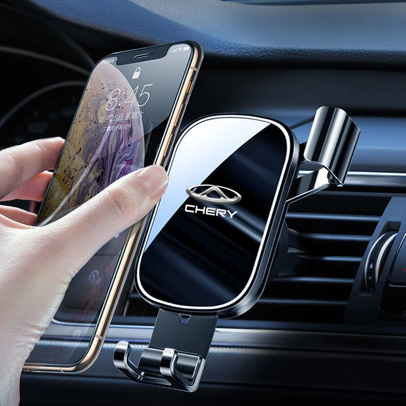 Car Holder For Phone Air Vent Clip Mount Mobile Cell Stand Smartphone GPS Support For CHERY TIGGO 3 4 5 7 PRO 8 car accessories phone holder mobile phone holder