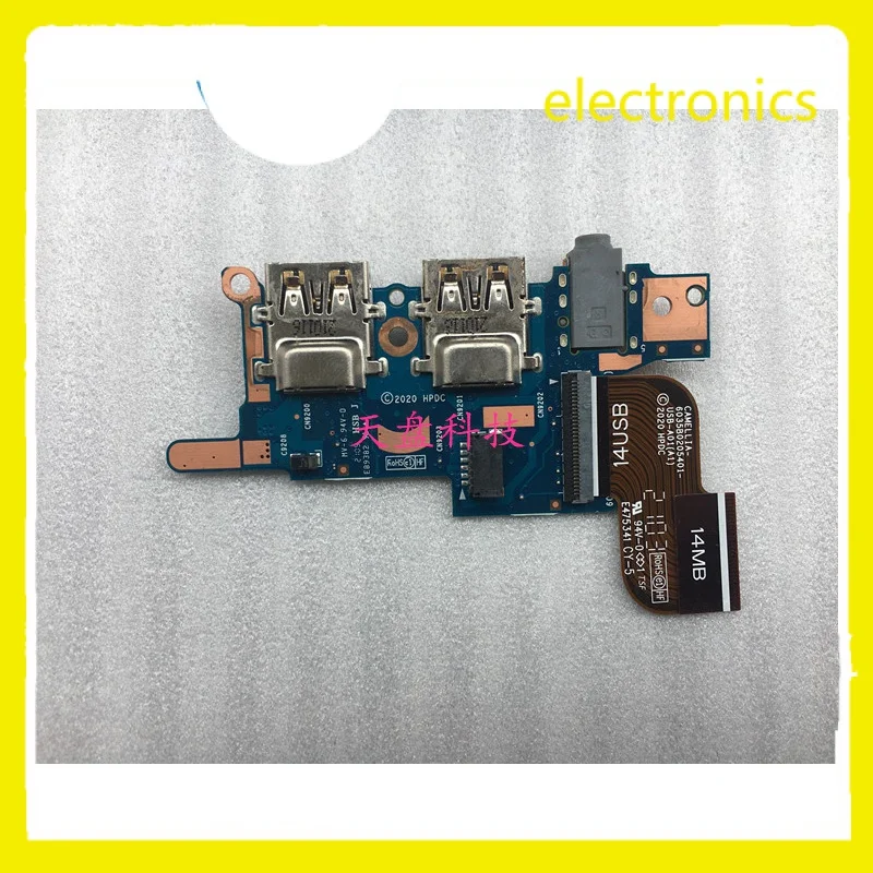 

Genuine FOR HP 830 835 840 845 G7 G8 USB AUDIO BOARD W CABLE 6050A3207001