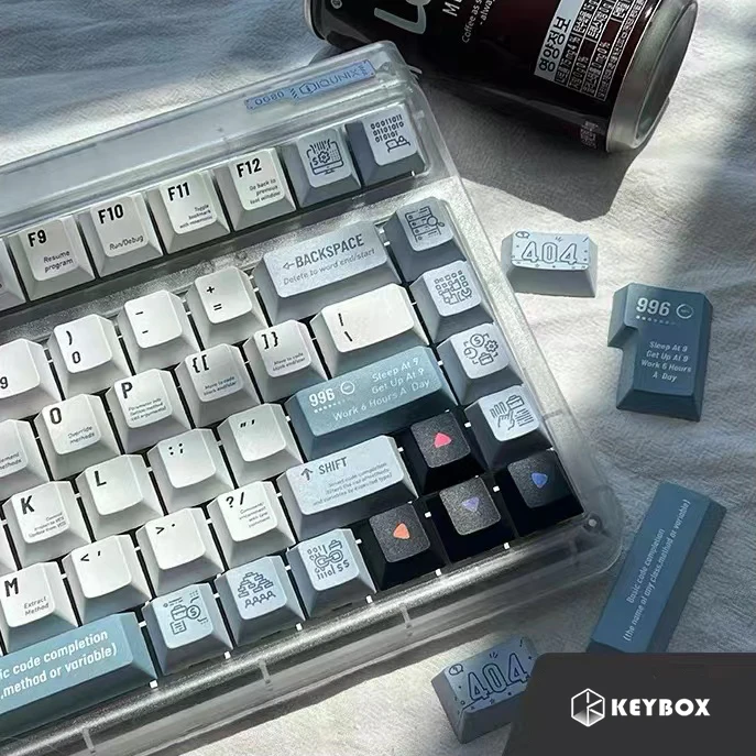 Kca Design Keycaps para Teclado Mecânico Keycaps Personalizados Keycaps Perfil Cereja Lados Dye Sub Pbt Conjunto Completo - Imagem 6