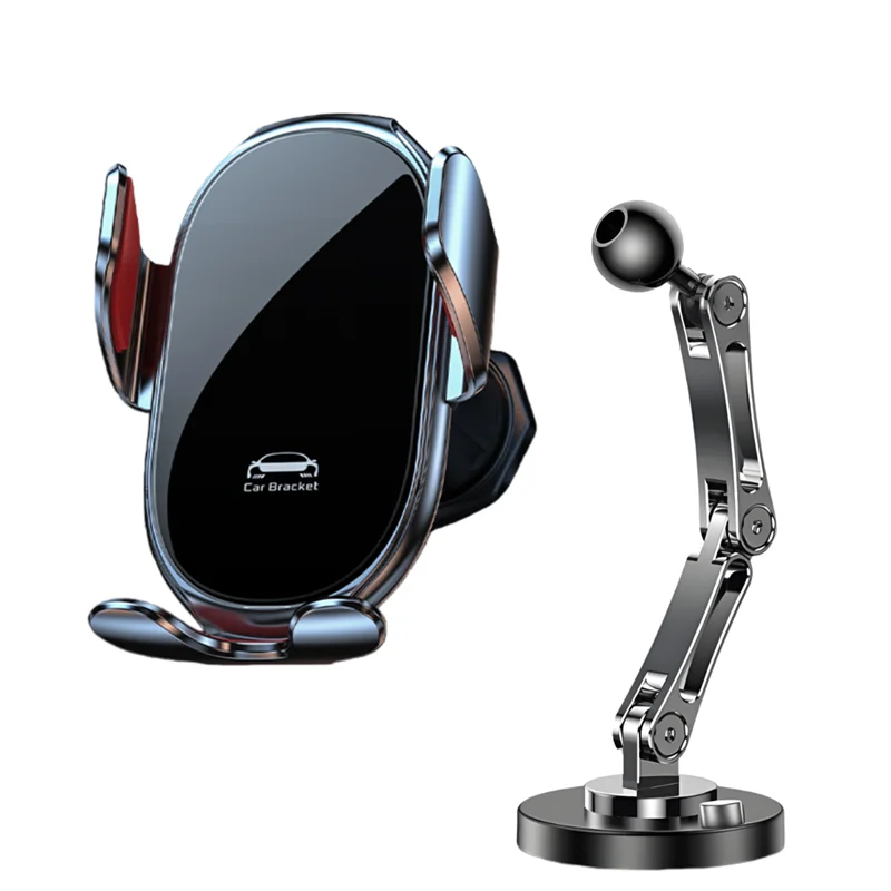 Universelle Auto-Handyhalterung mit Ladefunktion 360° ° Drehbare Einhandhalterung für Samsung S25 S24 S23 iPhone 17 16 15 14 13 12 11 – Detail 21