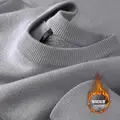 O-neck-Dark gray