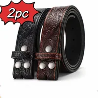 Genuine Leather Split Belt - 1/2 Packaging，Western Design - Suitable for Men and Women，Cowboys and Cowgirls Gear - Sturdy and st